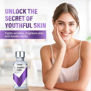 Bakuchiol Retinol Rejuvenation Serum, Anti-Aging Face Serum Hydrates Skin, Reduces Wrinkles & Fine Lines, Firms Skin