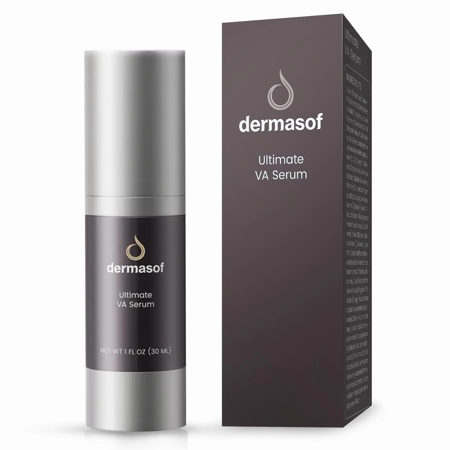 Bakuchiol Retinol Serum for Face with 0.5% Bakuchiol & 2% HPR Retinol,Vitamin C Serum,Gentle Formula, Dark Spot Remover,Reduces Fine Lines Wrinkles & Redness,Smoothness,Fast Absorbing(30ml)