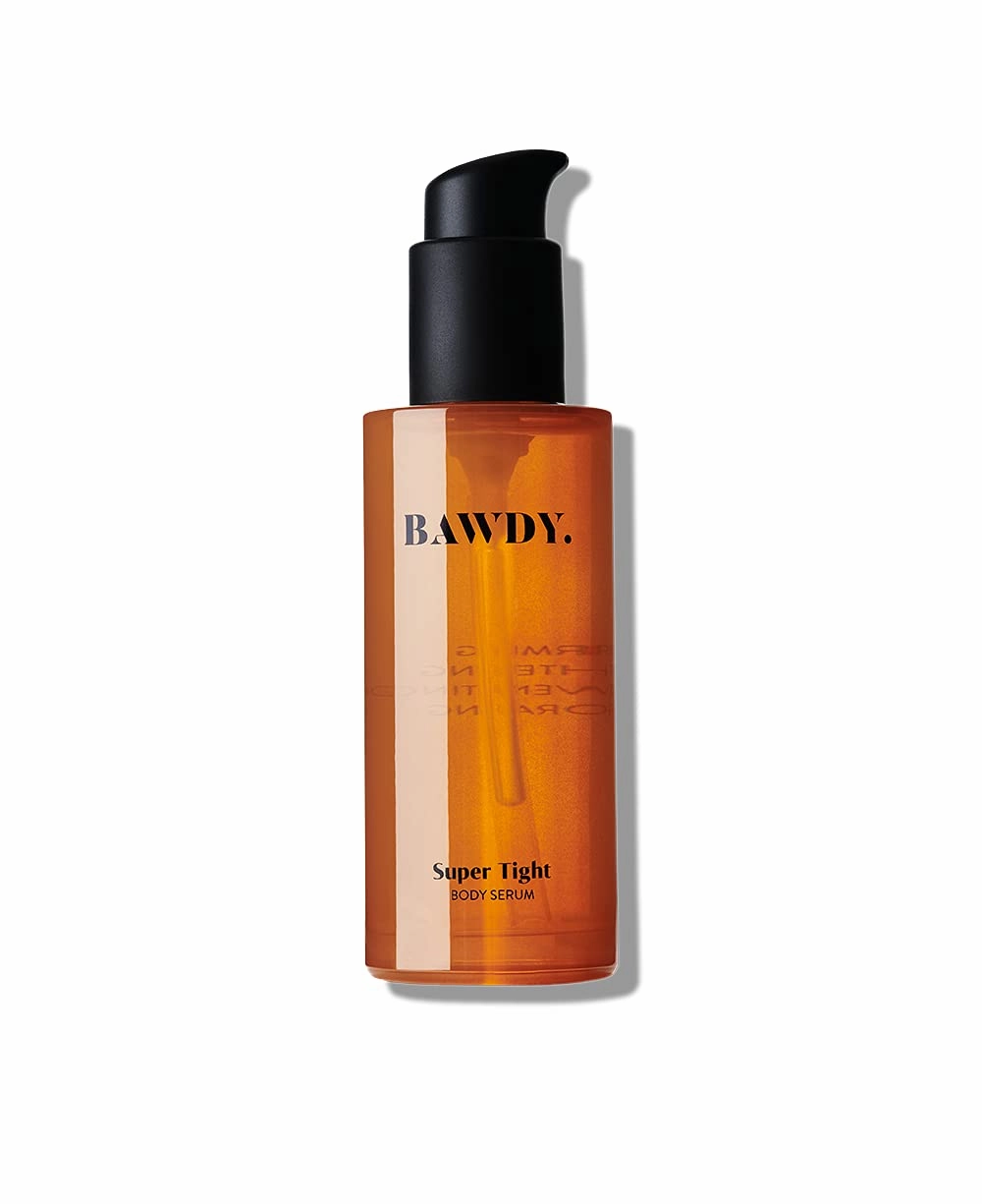 BAWDY Super Tight Body Serum - Firming   Tightening Body Serum for All Skin Types - Formulated with Icewine, Nettle, Goji to Visibly Tighten   Firm Skin (3.4oz / 100ml)