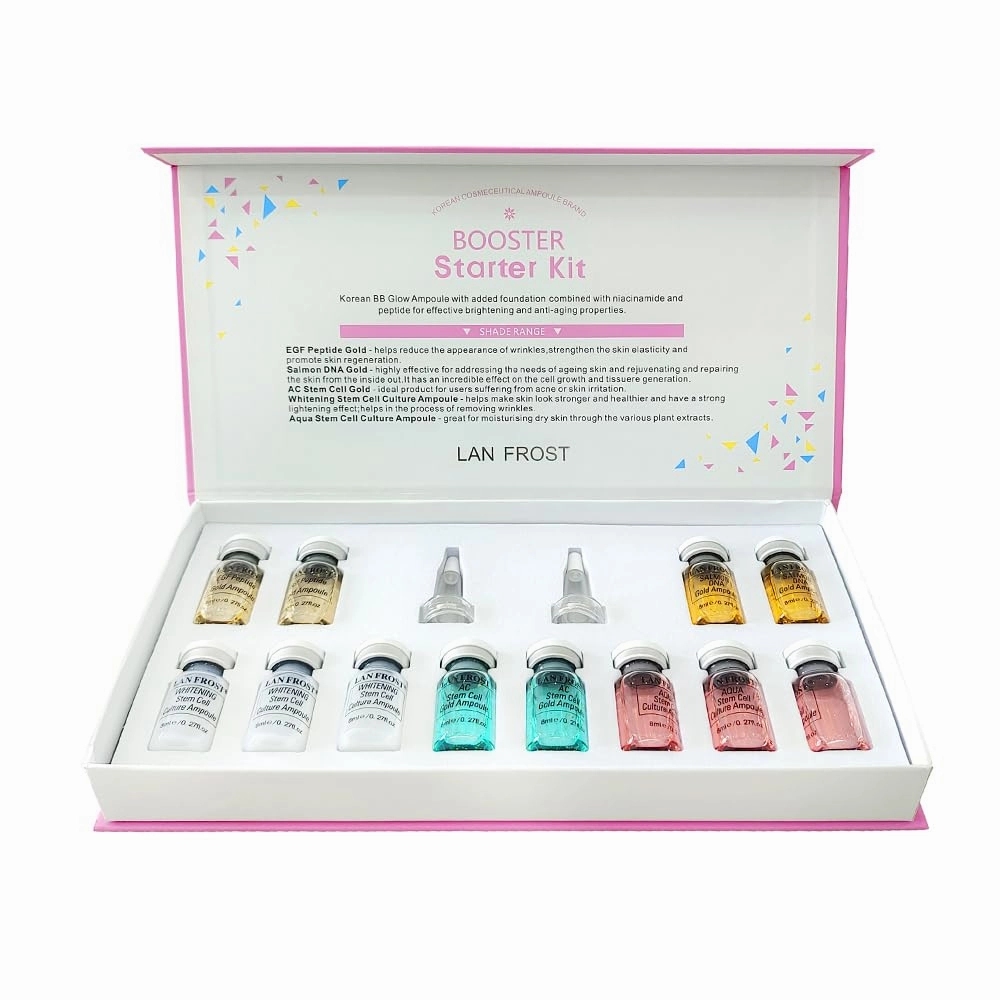 BB Serum Treatment Starter Kit, Skin Care Serum for Face BB Radiance Facial Kit 12Vials(0.27oz)