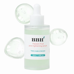 BBH Passion Fruit Pore Tightening Serum | Pore Minimizer Serum | Oily & Dry Skin, Glass Skin, K- Beauty, All Natural, Vegan, 1.69 fl oz
