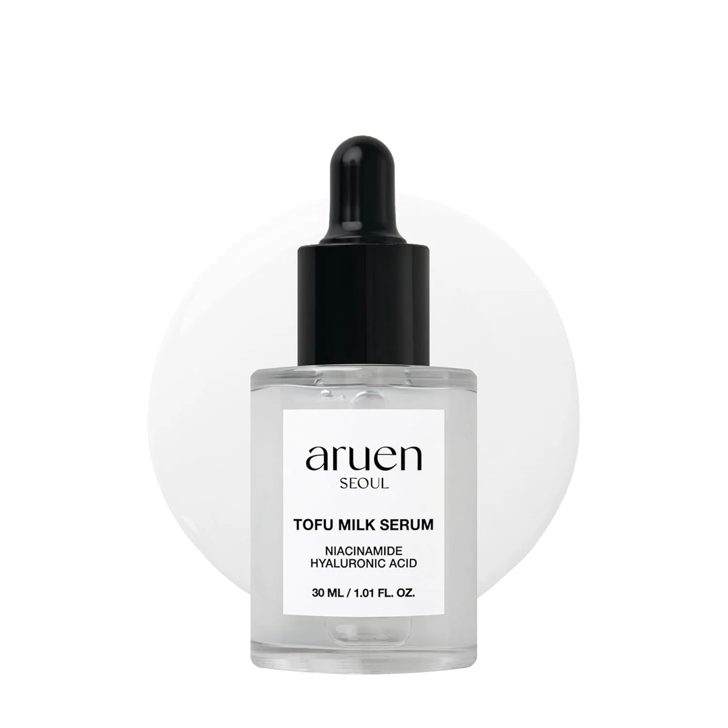 Bean Essence Tofu Milk Serum | Korean Skincare | 68% Fermented Soy Milk with Niacinamide, Hyaluronic Acid, Retinol Alternative | Fragrance-Free & Vegan | For Korean Glass Skin (1.01 fl.oz/30ml)