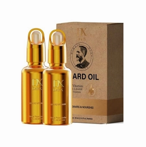 Beard Growth Oil for Men: All Natural Beard Oil w/Jojoba, Cedar & Avocado for Thicker, Softer & Fuller Beards – Nourishing & Hydrating Beard Growth Serum (1 Fl Oz (Pack of 2), Tea Tree)