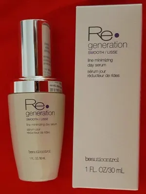 Beauticontrol Regeneration Smooth Line *Minimizing Day Serum* 1oz New in Box