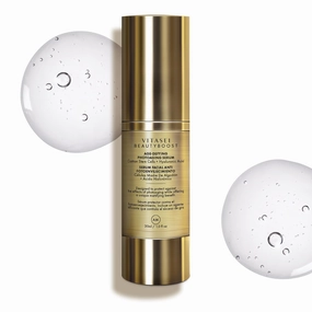 Beauty Boost Facial Serum: Cotton Stem Cells & Hyaluronic Acid, Anti-Aging Formula for Women & Men, Morning Serum, Fights Photoaging, Sun Protection, 30 ml