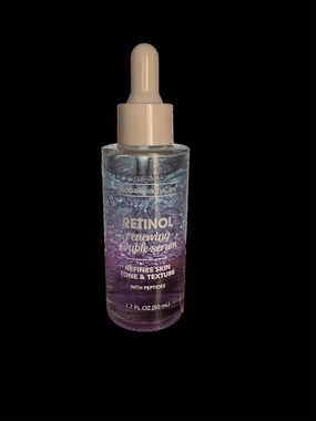 Beauty Care Retinol Renewing Double Serum with Peptides, 1.7 Fl Oz, Mineral Oil Free