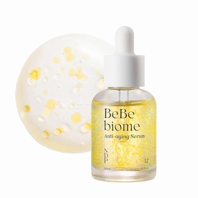 BeBebiome Revitalizing Serum (30ml / 1.01 Fl oz) Vitamin C, Pro-aging, Rejuvenate, Glow Skin, Wrinkle Care, Youth Activating, Kombucha for Face, NDP