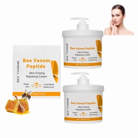 Bee Venom Firming Body Lotion, Bee Venom Serum, Age Defying Lift And Firm Cream, Daily Face Moisturizer, Anti-Wrinkle & Repairing, Skin toning Face & Body Lotion Moisturizer For dry Skin (2pcs)