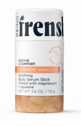 Being Frenshe Cashmere Vanilla Body Serum Stick with Magnesium, 2.6 oz