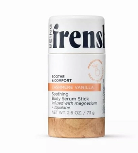 Being Frenshe Soothing and Hydrating Body Serum Stick, Cashmere Vanilla, 2.6 oz