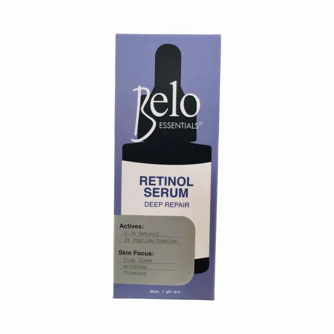 Belo Essentials Deep Repair Retinol Serum, 30ml/1fl oz (1 Bottle)