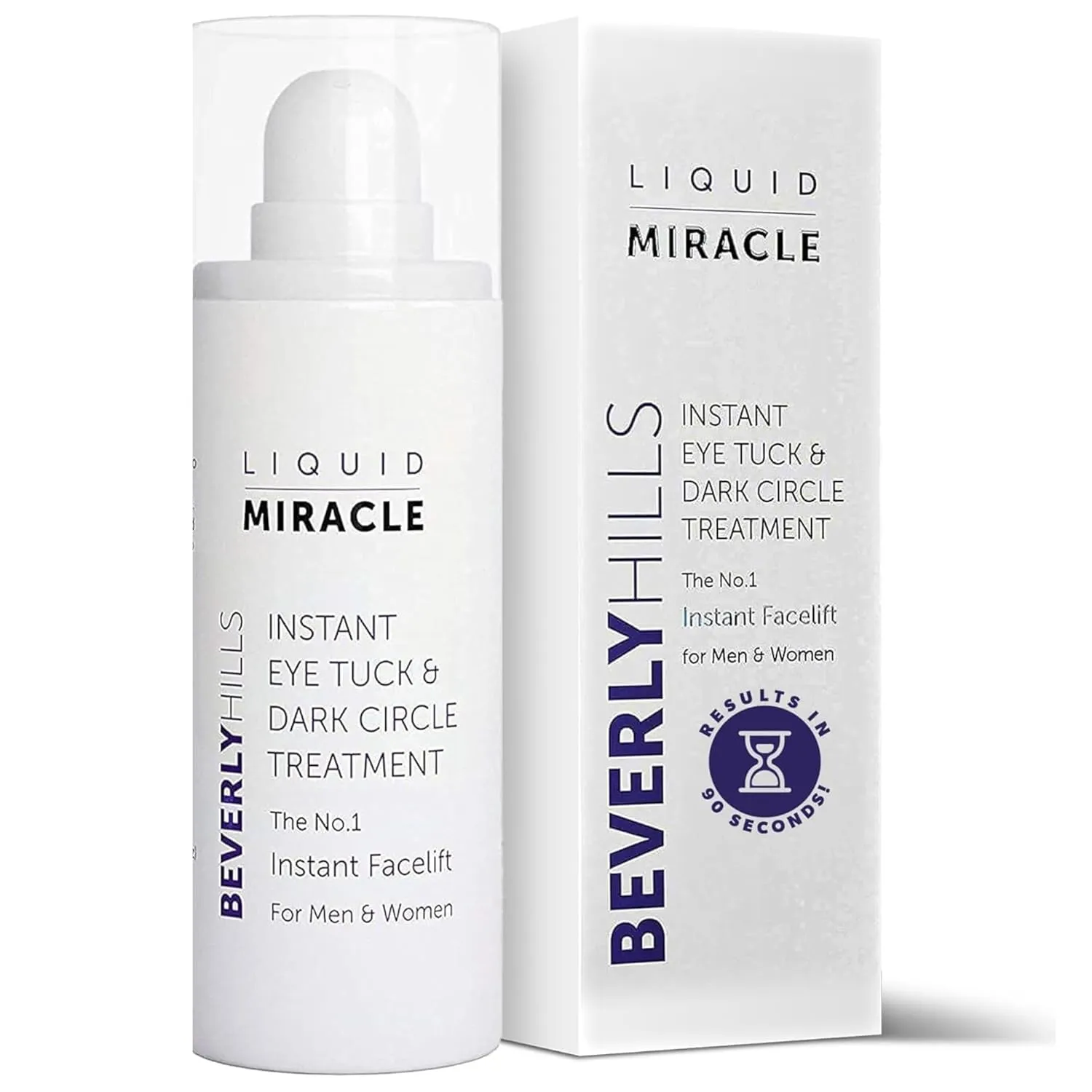 Beverly Hills Instant Facelift Anti Aging Eye Serum Treatment for Dark Circles, Puffy Eyes, Wrinkles, Under Eye Bags, Fine Lines, and Crows Feet | 30mL (120 Days Supply)