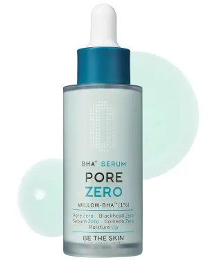 BHA  Pore Zero Advanced Serum - AHA BHA Face Serum for Intense Pore Care and Sebum Control - Pore Minimizer for Acne Blackheads Open Pores, 1.01 fl.oz.