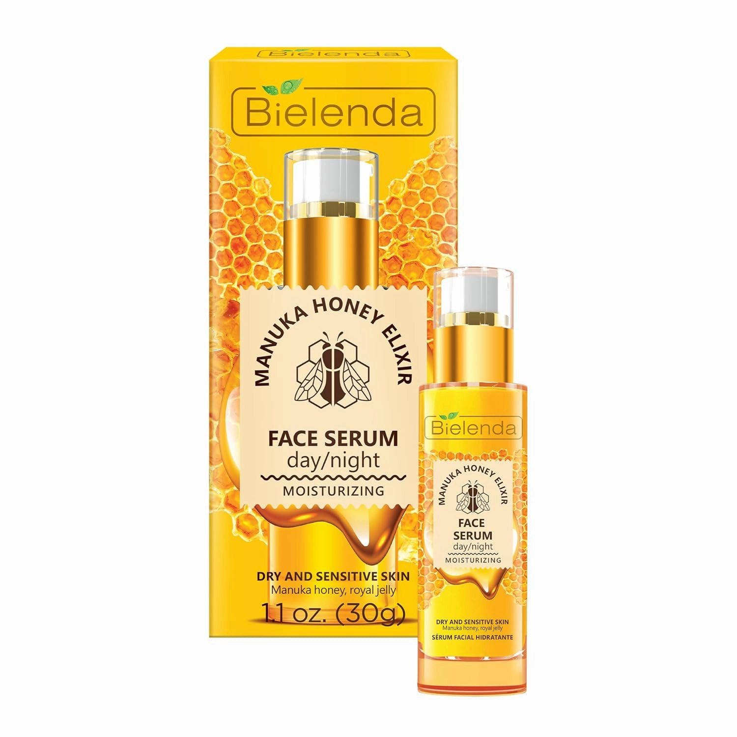 Bielenda Argan Oil Anti -Winkle Day Cream for Mature and dry skin. 24 hr hydrating. 1.7 FLOZ