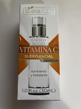 Bielenda Energy Boost Vitamin C Face serum Brightening and Hydrating 1oz