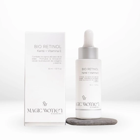 Bio-Retinol Face Serum – Anti-Aging Facial Serum with Shea Butter & Vitamin E – Retinol Alternative for Wrinkles, Firmness & Skin Renewal – 1 Fl Oz
