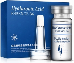 BIOAQUA Hyaluronic Acid Essence B6 Glycerol Tender Smooth Skin Serum Plant Extracts Nourishing Moisturizing 5ml*10PCS/Box