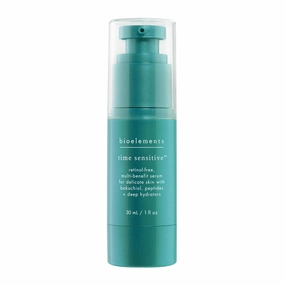 Bioelements Time Sensitive - 1 fl oz - Retinol-Free, Multi-Benefit Serum - Targets Premature Aging - For Sensitive Skin - Vegan, Gluten Free