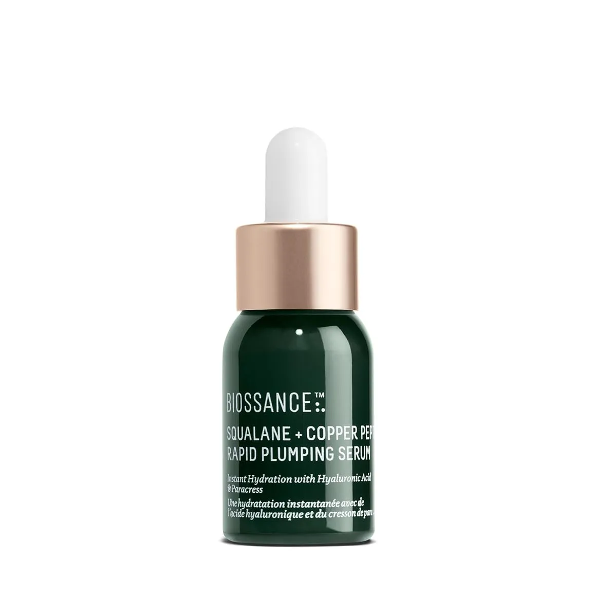 BIOSSANCE Squalane   Copper Peptide Rapid Plumping Serum