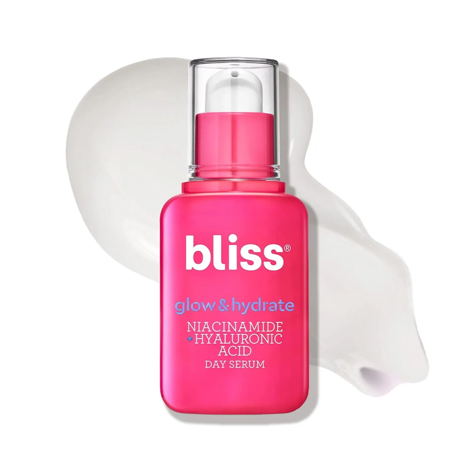 Bliss Glow & Hydrate Serum | Niacinamide   Hyaluronic Acid | Improves Dullness, Hydrates, Replenishes, & Defends Skin | Lightweight & Clean | Vegan & Cruelty-Free | 1 Fl Oz