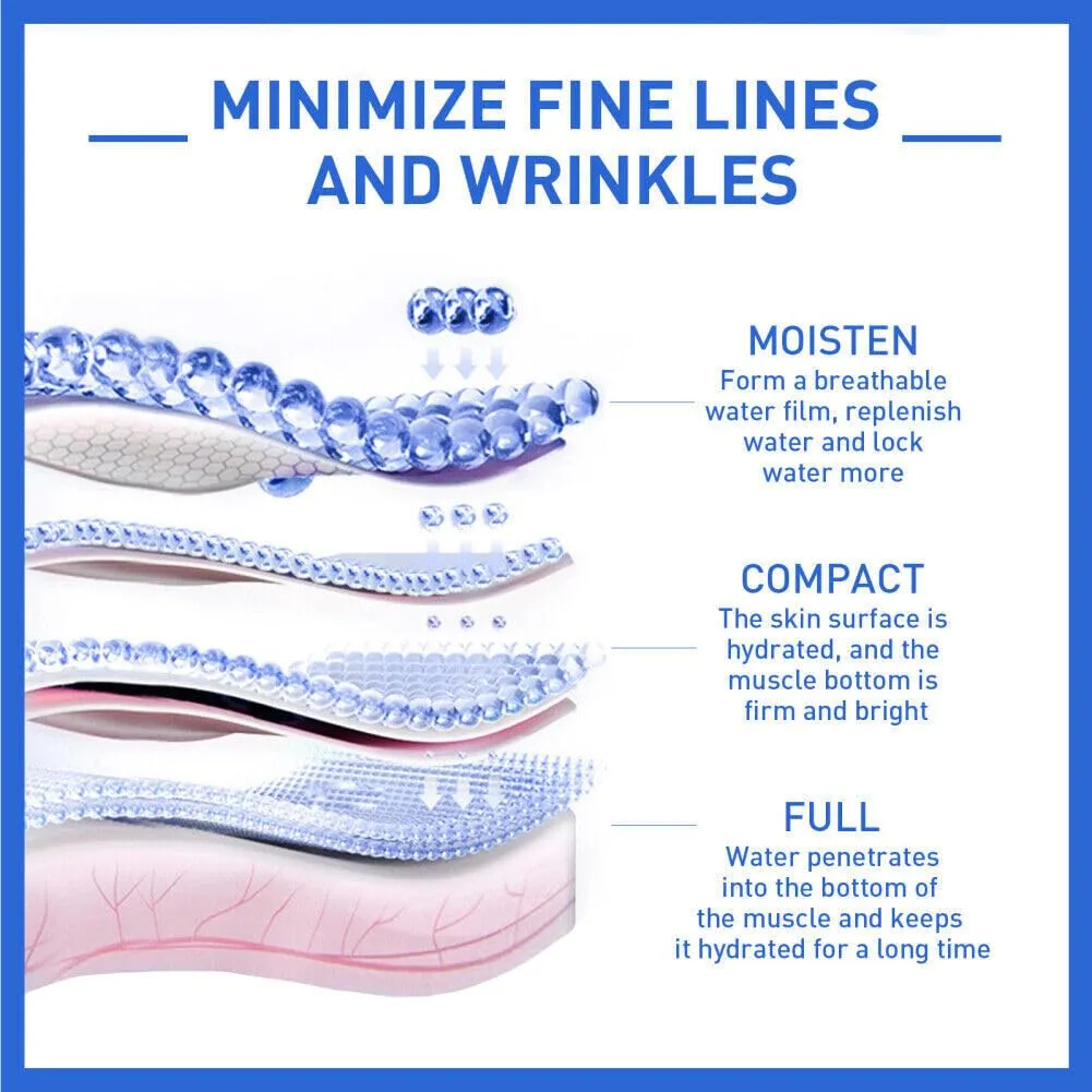 Botox Alternative -Peptides, Hyaluronic Acid,Vitamin C Serum,Firming & Lifting Anti Wrinkle and line filler.