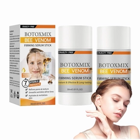 Botox Bee Venom Firming Serum Stick Advanced Firming & Wrinkle Removal Cream, Collagen Peptides Sreum Stick Anti-Aging Firming Serum for Body, Lifts Plumps Firms Skin (2 Bottle)