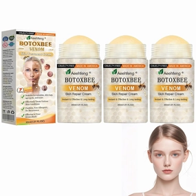 BOTOX Bee Venom Skin Repair Cream, Bee Venom Skin Treatment Cream for Face and Body, Advanced firming & Wrinkle-Reducing cream, Botoxbee venom for All skin Types (3)