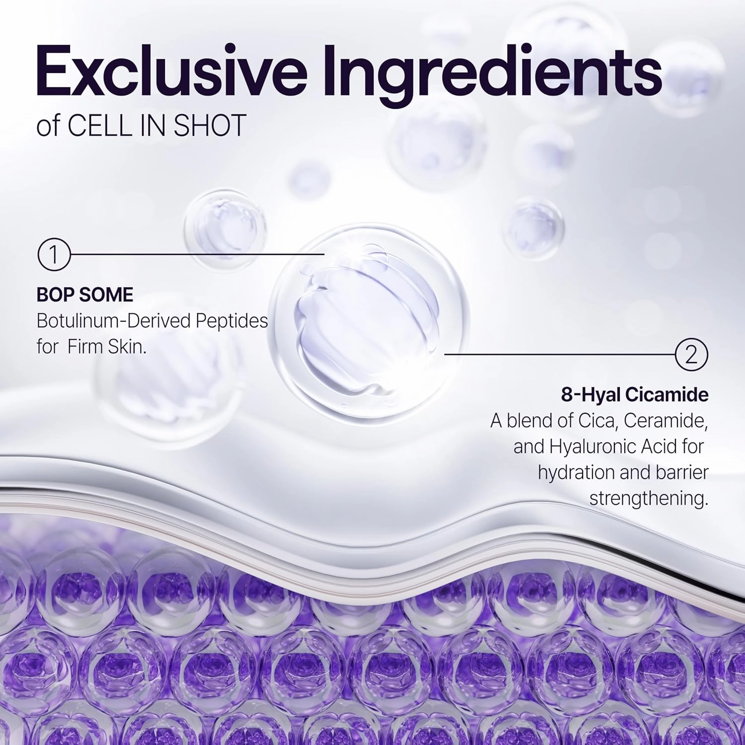 BOTUL SHOT 300 - Korean Microneedling Skin Booster with Centella Asiatica, Hyaluronic Acid and BOP SOME for Daily Pore Tightening. 1.69 fl.oz (50 ml)