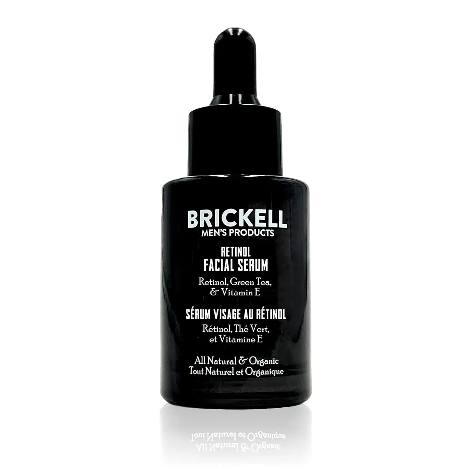 Brickell Men's Retinol Skin Care Serum Treatment For Firming Face Lines & Eye Wrinkles, Deep Hydrating Facial Skincare Serum For Anti-Aging, Fragrance Free, 1 Ounce