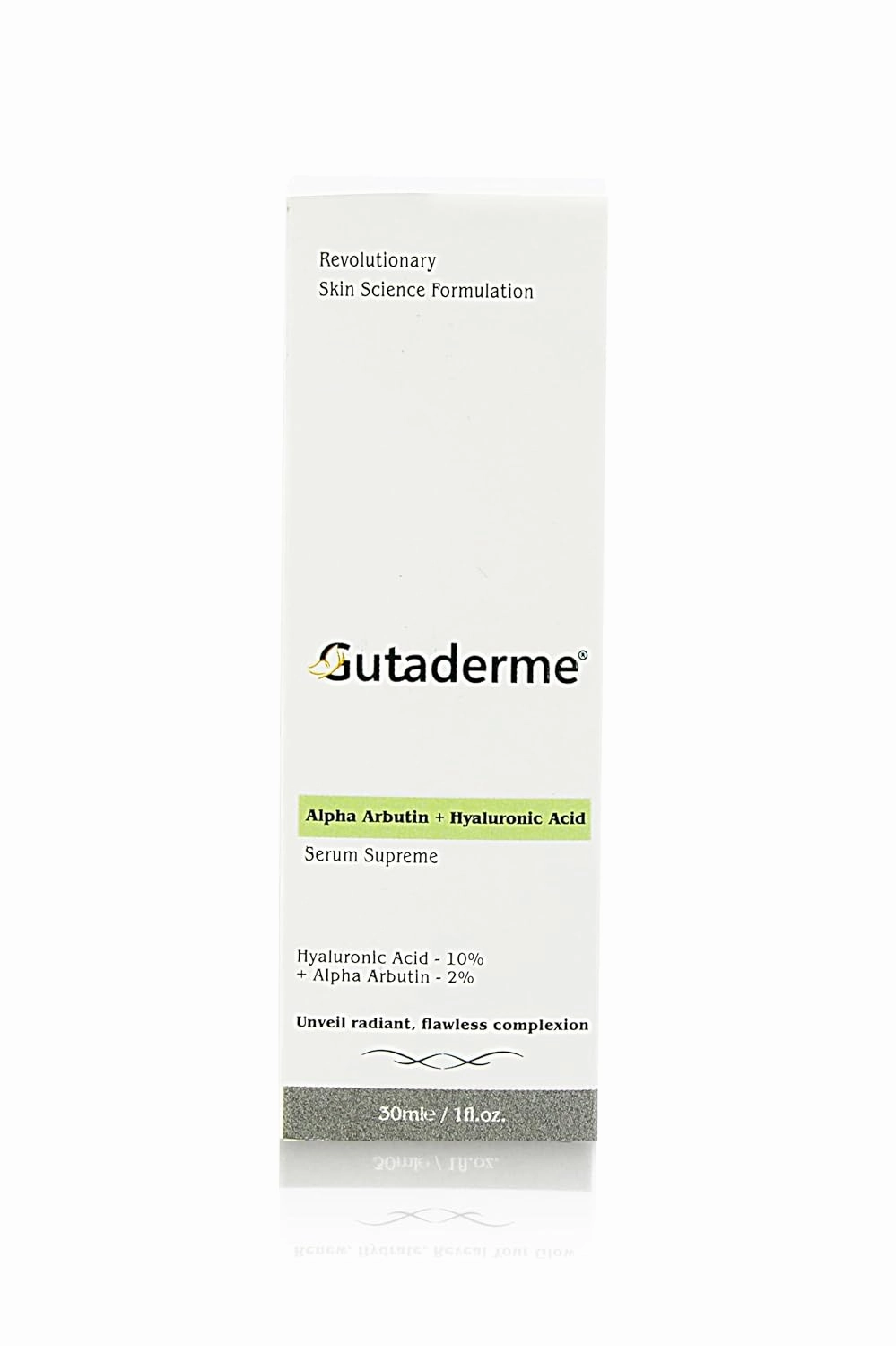 Brightening & Glow Face Serum with Alpha Arbutin 2%   Hyaluronic Acid 10% - Reduces Dark Spots, Fine Lines - Multi-Depth Hydration Serum for Radiant Skin - 1fl. oz