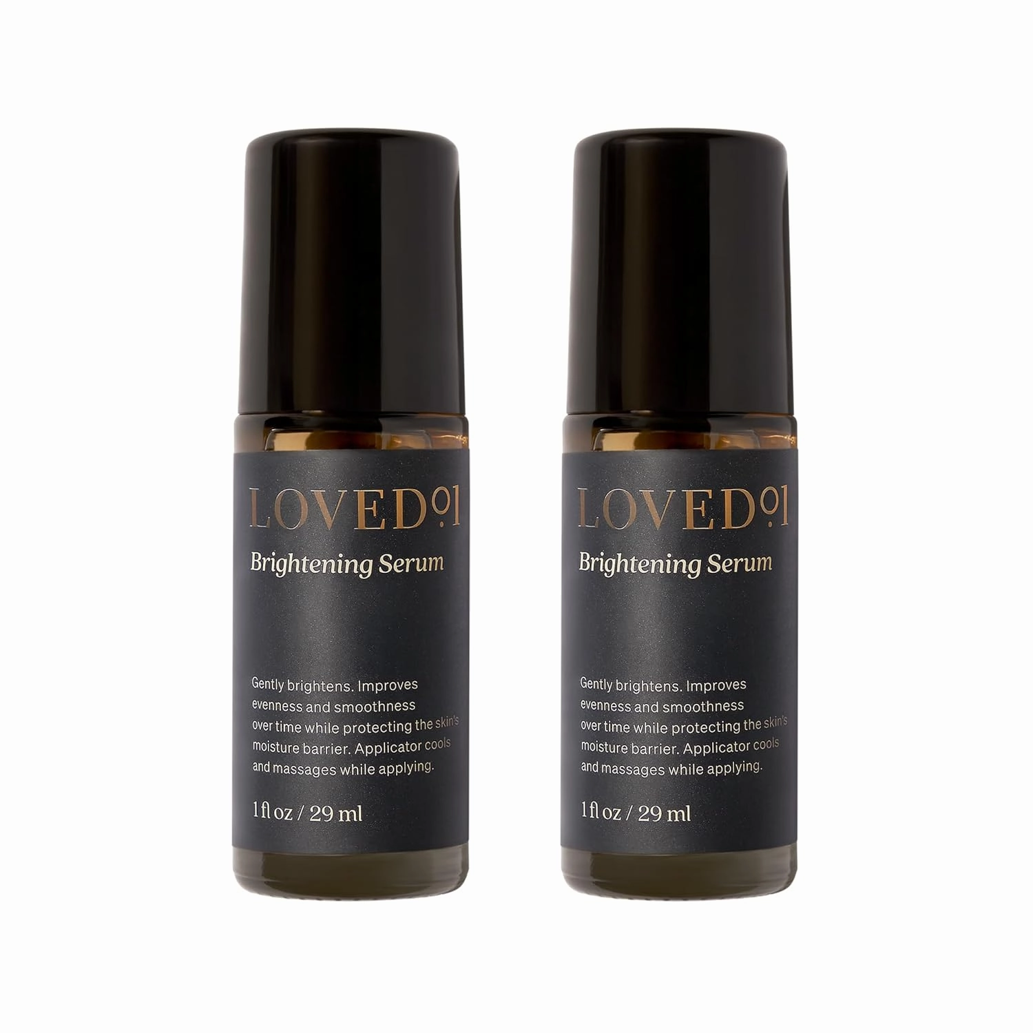 Brightening Serum with Niacinamide, Helps Improve Dark Spots & Skin Glow, Suitable for Sensitive Skin, 2-Pack (1 fl oz each)