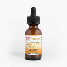 Brightening Vitamin C Serum for Face – Anti-Aging, Dark Spot Corrector, Skin Tone Evenizer with L-Ascorbic Acid, Rice Extract, Calendula, and Chamomile – Hydrating & Radiant Skin Serum