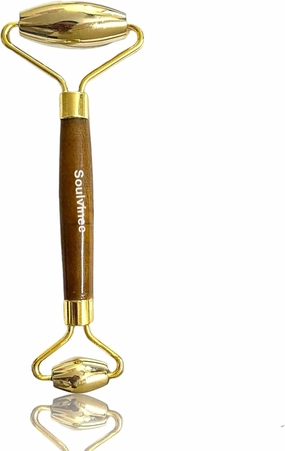 Bronze Kansa Metal Face Roller Massage Tool (Kansa Roller)
