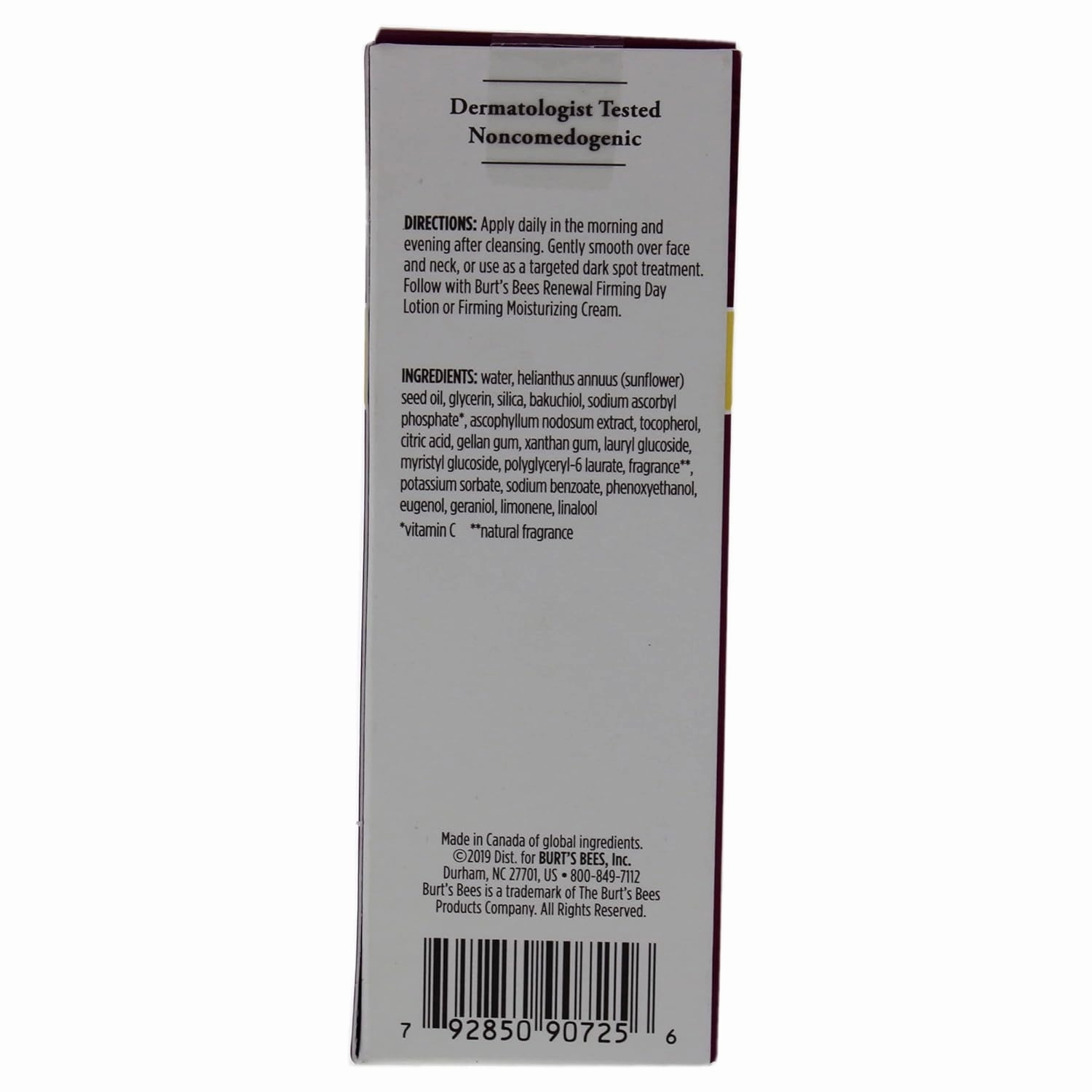 Burt's Bees Brightening Dark Spot Corrector, 1 fl oz