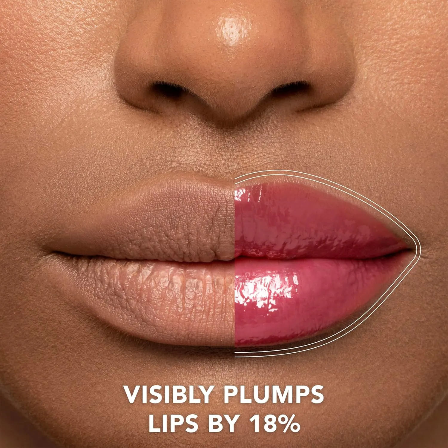 Buxom Plump Shot Peptide-Infused Lip Serum, Lip Plumping Gloss, Formulated with Advanced Peptides, Hyaluronic Acid, Avocado & Jojoba Oil