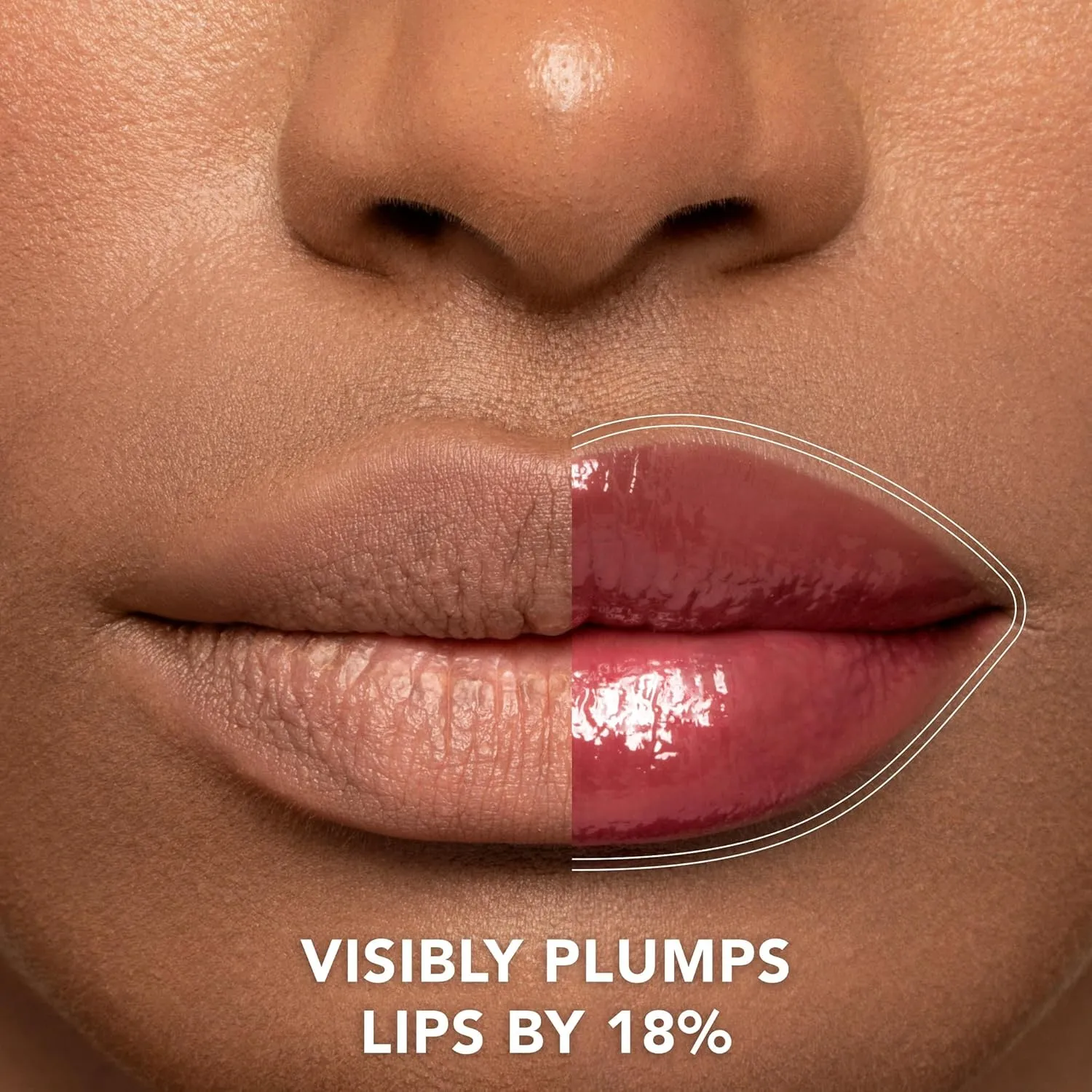 Buxom Plump Shot Peptide-Infused Lip Serum, Lip Plumping Gloss, Formulated with Advanced Peptides, Hyaluronic Acid, Avocado & Jojoba Oil