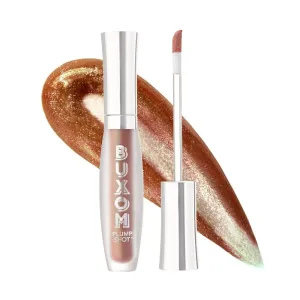 Buxom Plump Shot Peptide-Infused Lip Serum, Lip Plumping Gloss, Formulated with Advanced Peptides, Hyaluronic Acid, Avocado & Jojoba Oil