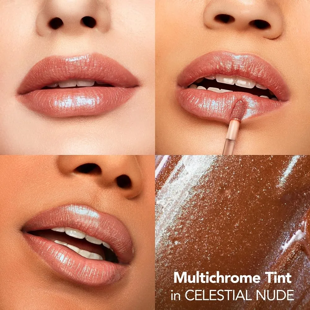 Buxom Plump Shot Peptide-Infused Lip Serum, Lip Plumping Gloss, Formulated with Advanced Peptides, Hyaluronic Acid, Avocado & Jojoba Oil