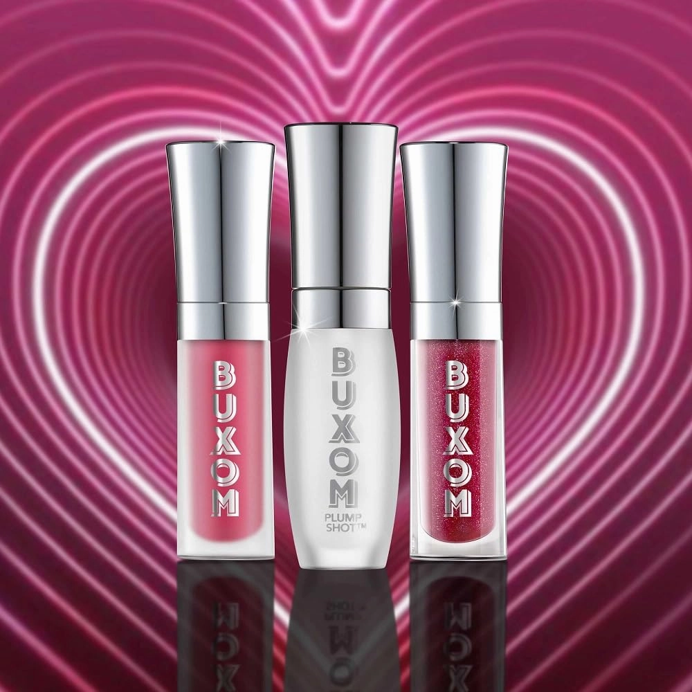 Buxom Plump Shot Peptide-Infused Lip Serum, Lip Plumping Gloss, Formulated with Advanced Peptides, Hyaluronic Acid, Avocado & Jojoba Oil