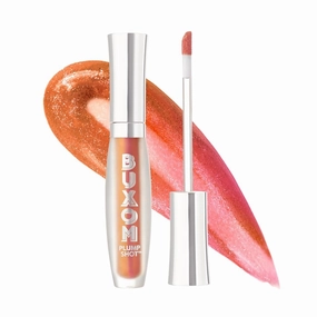 Buxom Plump Shot Peptide-Infused Lip Serum, Lip Plumping Gloss, Formulated with Advanced Peptides, Hyaluronic Acid, Avocado & Jojoba Oil
