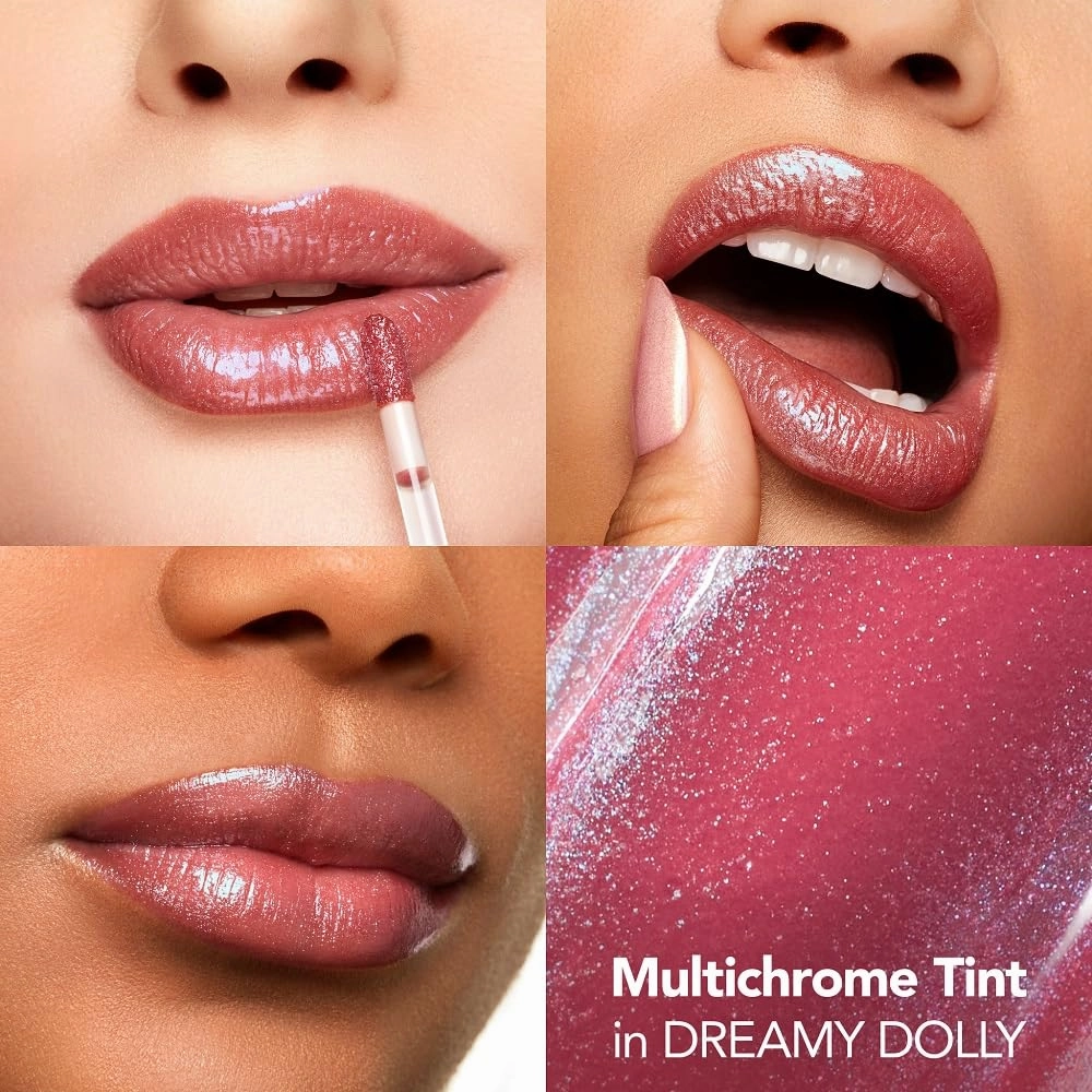 Buxom Plump Shot Peptide-Infused Lip Serum, Lip Plumping Gloss, Formulated with Advanced Peptides, Hyaluronic Acid, Avocado & Jojoba Oil