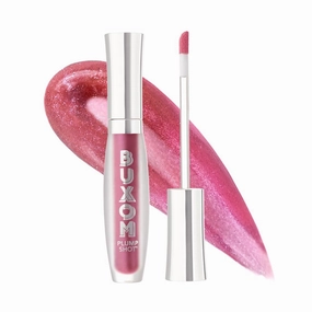 Buxom Plump Shot Peptide-Infused Lip Serum, Lip Plumping Gloss, Formulated with Advanced Peptides, Hyaluronic Acid, Avocado & Jojoba Oil