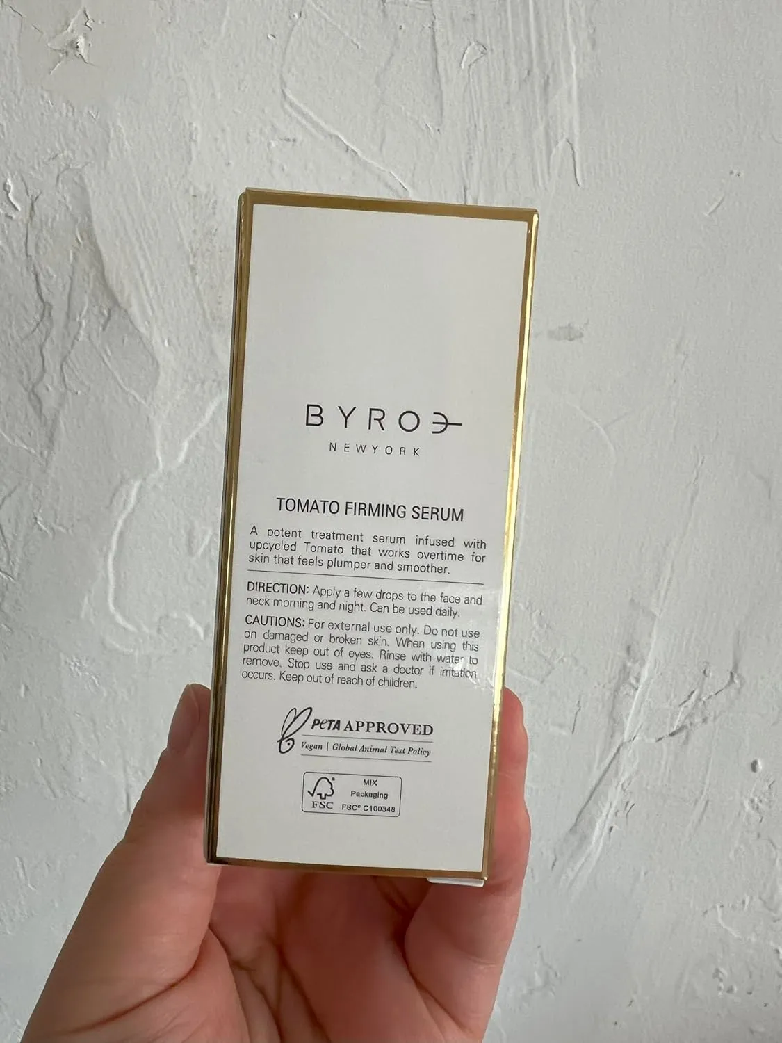 Byroe Tomato Anti-Aging Serum | Potent Vitamin C & Peptides for Healthy Aging | Hydrating Treatment to Tighten and Firm Skin | Target Deep Wrinkles, Hyperpigmentation and Fine Lines | Vegan 30 ML