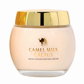 Camel Milk Cactus Facial Moisturizing and Repair Cream, Night Cream Retinol Serum Cream Niacinamide Firming 4.586Oz