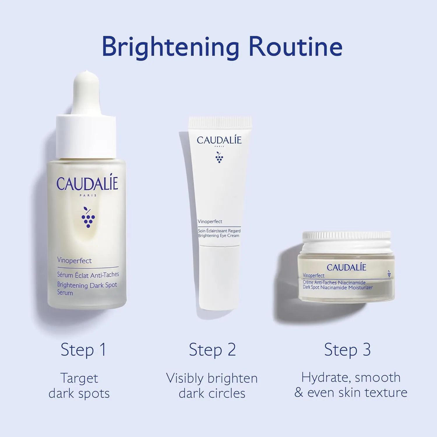Caudalie Vinoperfect Brightening Dark Spot Serum Vitamin C Alternative - 62x More Effective than Vitamin C with Viniferine for a Visibly Brighter Even Complexion
