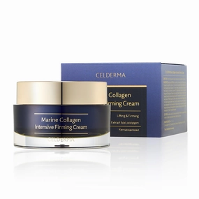 CELDERMA Marine Collagen Intensive Firming Cream, Moisture, Nourish, Brighten, Anti-aging