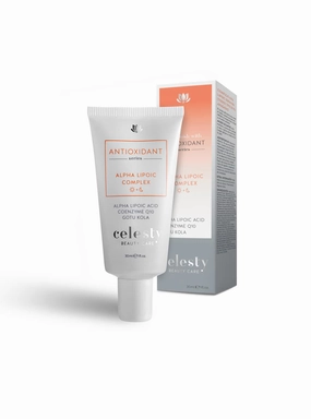 Celesty Beauty Ageless Outsmart Aging Face Cream, Alpha Lipoic Cream With Gotu Kola and Coenzyme Q10 Helps Slow Photoaging and Support New Skin Formation Reduces Wrinkles