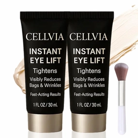 Cellvia Ultra-Tight Skin Cream, Cellvia Instant Eye Lift Serum, Reduces Fine Lines and Eye Bags, Hydrates and Moisturizes the Skin Around the Eyes (2PCS)