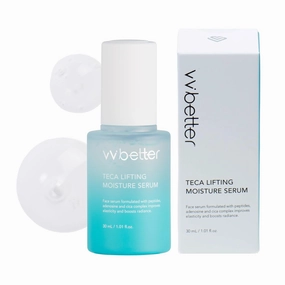 Centella Asiatica Lifting Serum for Face with Peptides, Niacinamide and Hyaluronic Acid, Hydrating & Brightening Korean Skincare, Glow & Plump Effect, for Sensitive Skin 1.01 fl. Oz
