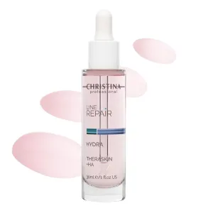 Christina Line Repair Hydra Theraskin  HA Face Serum - 30 ml - Wrinkle Smoother, Hyaluronic Acid and Hygroplex for Aging Skin - For Dry, Normal and Oily Skin Types
